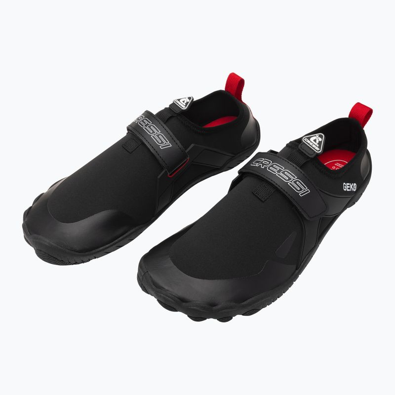 Cressi Geko black/red water shoes 3