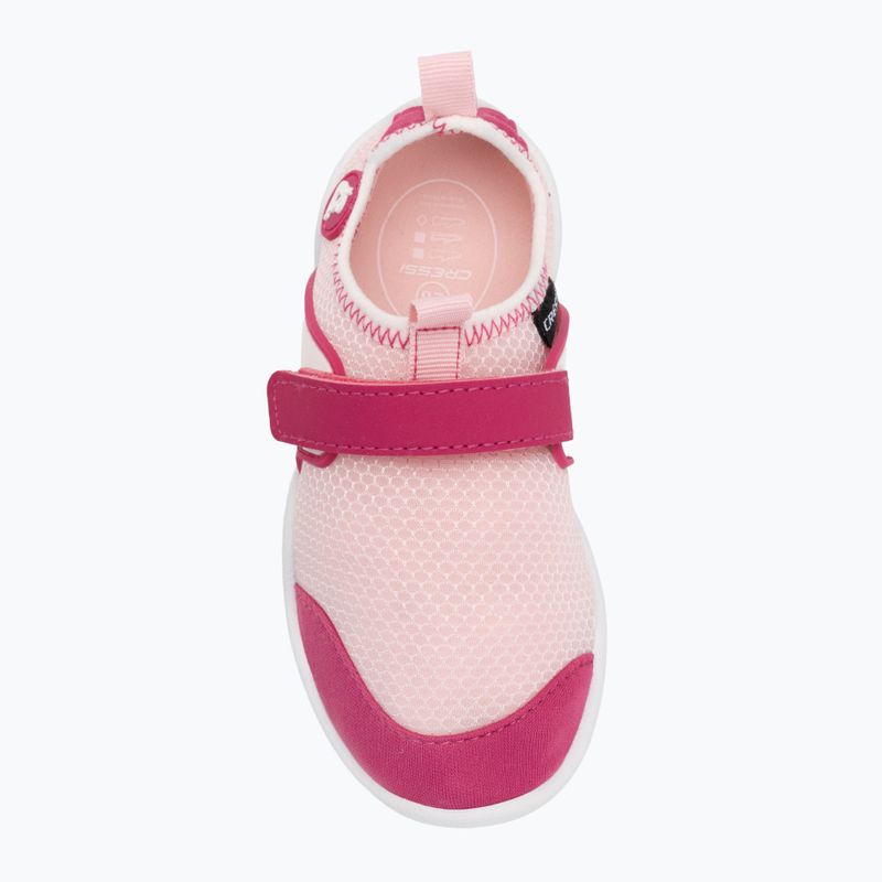 Cressi Lunar pink/white children's water shoes 5