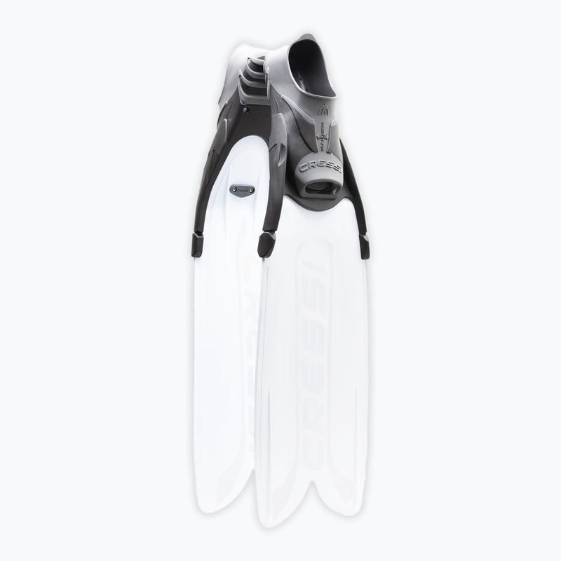 Cressi Gara Turbo Flex diving fins white 2