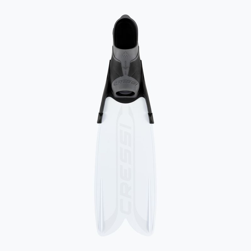 Cressi Gara Turbo Flex diving fins white 3