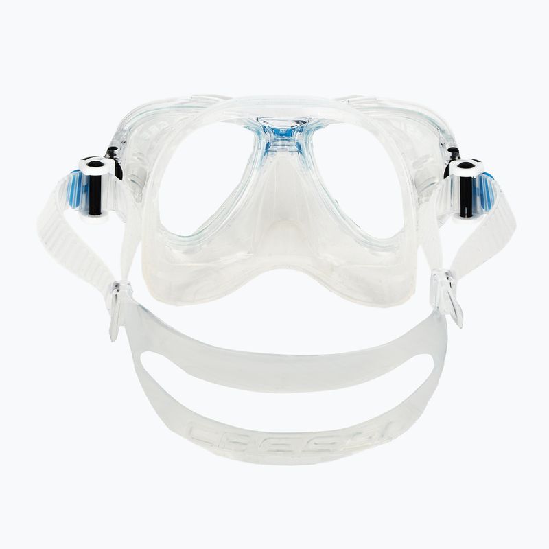 Cressi Marea + Seal Dry Jr clear/azure dive set 6