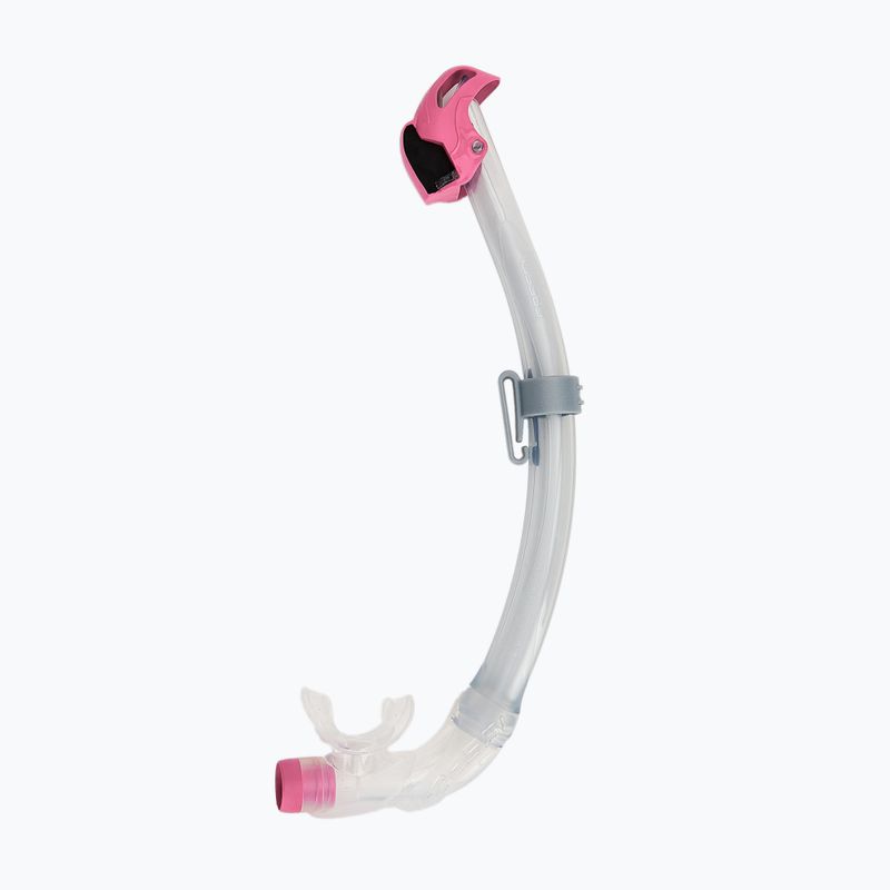 Cressi Estrella + Seal Dry clear/pink diving set 3