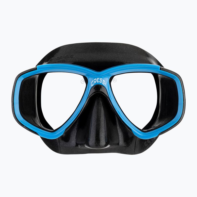 Cressi Perla diving mask black/blue 2