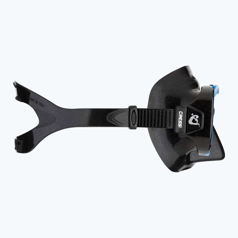 Cressi Perla diving mask black/blue 3