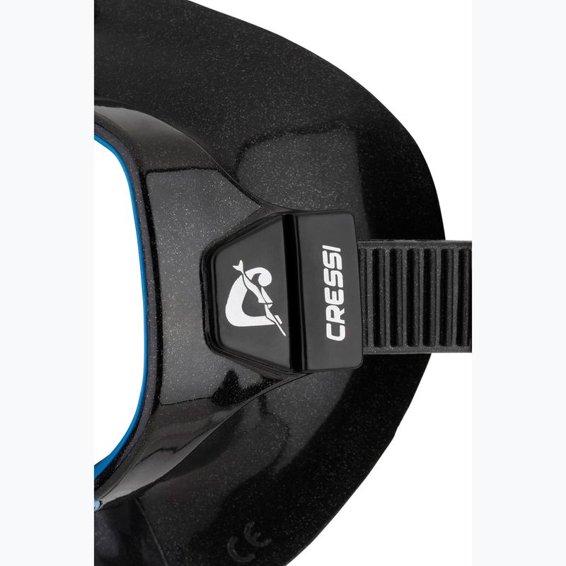 Cressi Perla diving mask black/blue 4