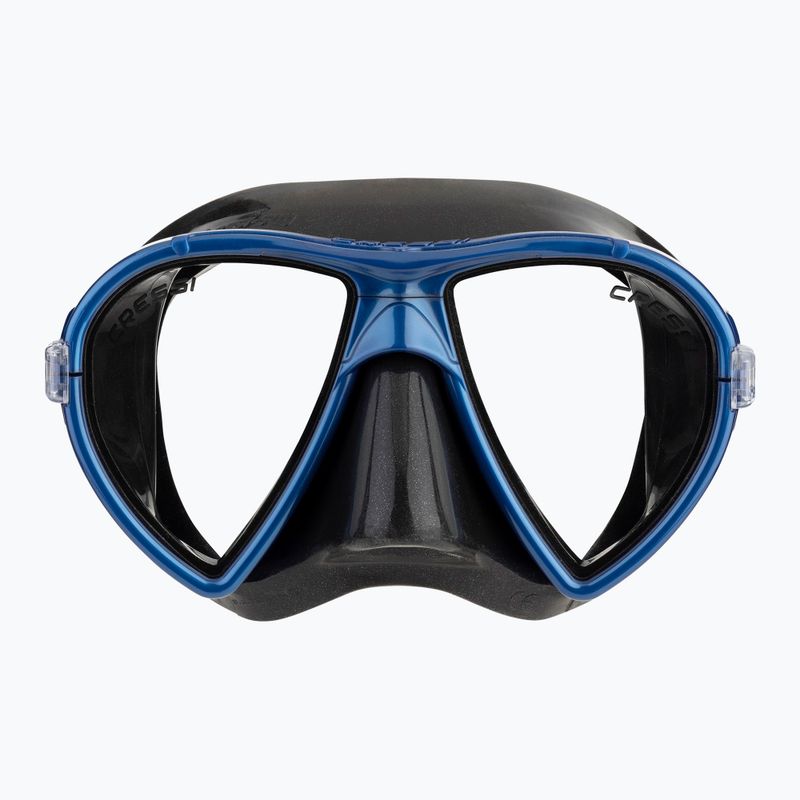 Cressi Ocean diving mask black/blue 2