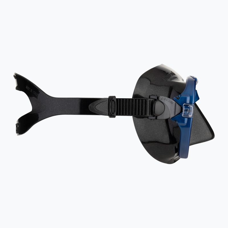 Cressi Ocean diving mask black/blue 3