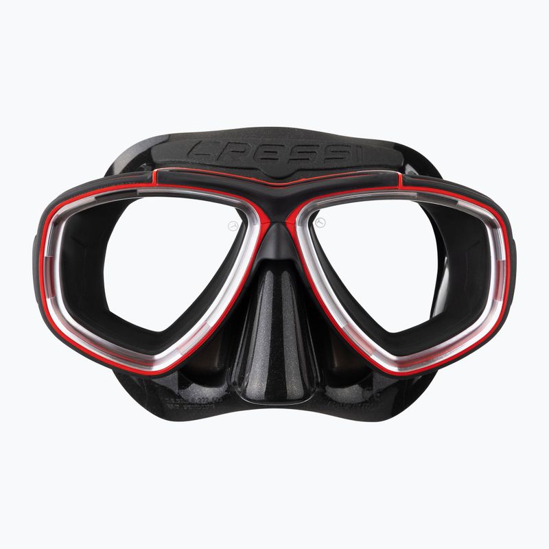 Cressi Prisma diving mask black/red 2