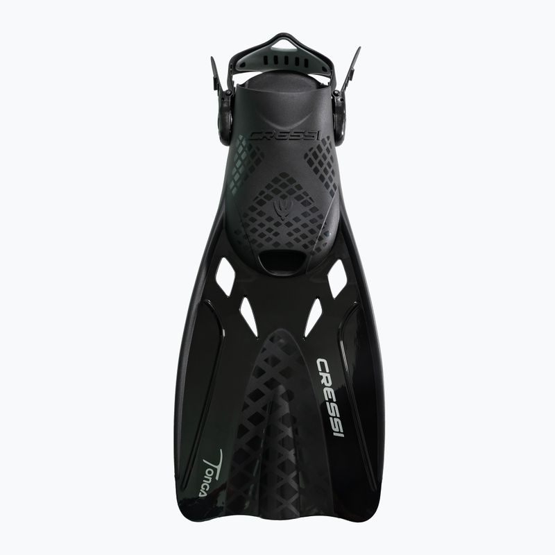 Cressi Baron + Tonga dive set black/black/black 3
