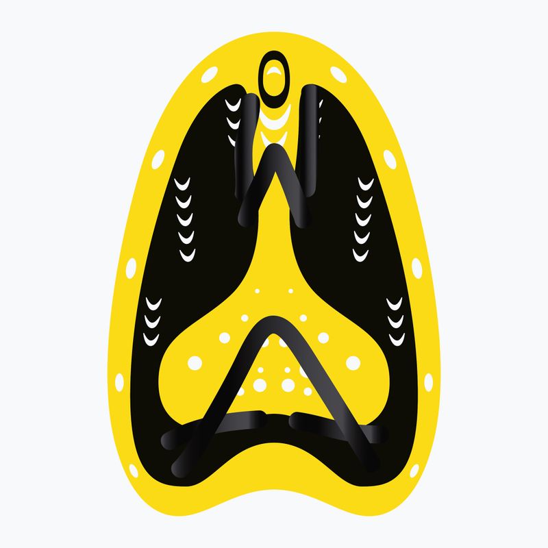 Cressi Aqua Energy Pro swim paddles black/yellow 2