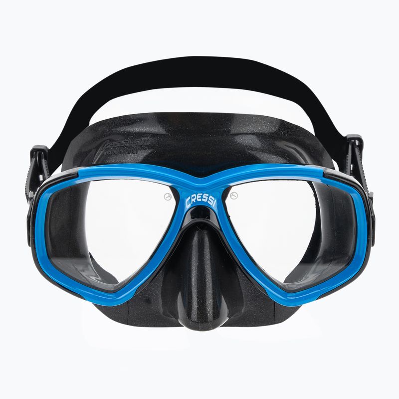 Cressi Perla + Mexico dive set black/blue 3