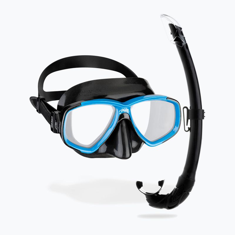 Cressi Perla + Mexico dive set black/blue 9