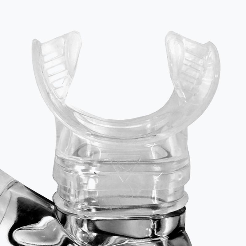 Cressi Alpha Ultra Dry clear/black/white snorkel 4