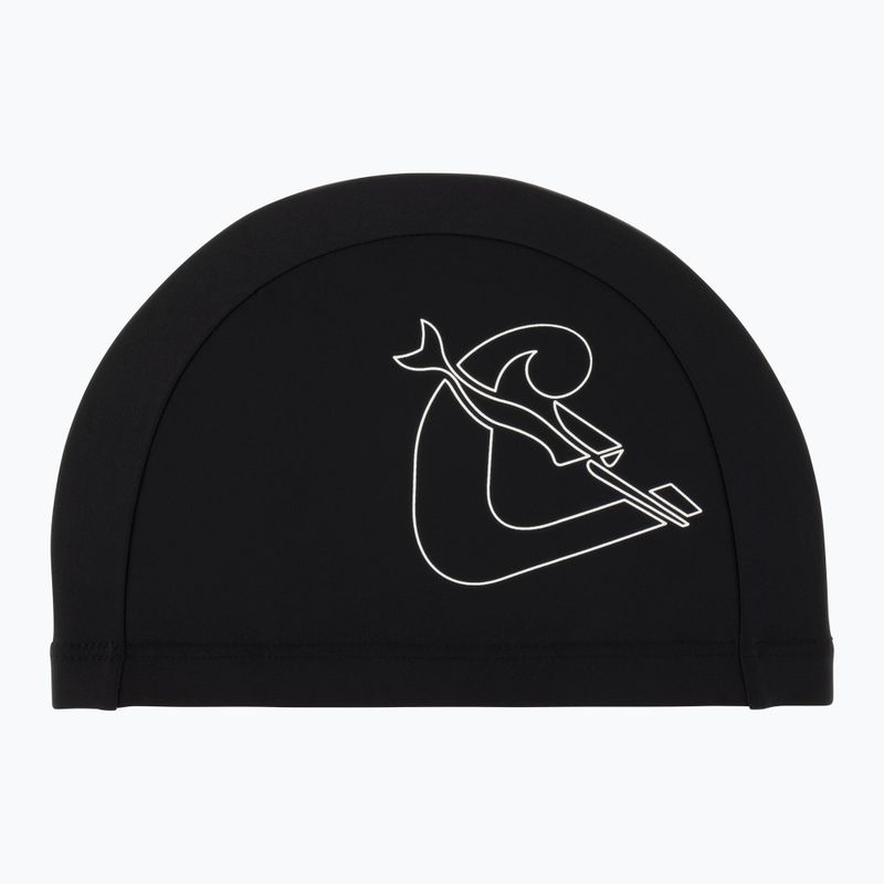 Cressi Tago black/white swimming cap 2