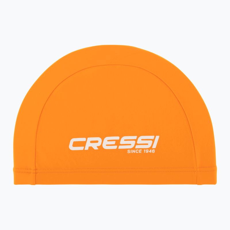 Cressi Tago orange/white swimming cap