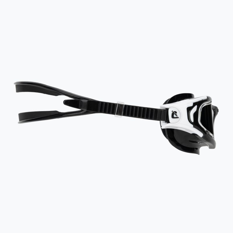 Cressi Vortex black/white smoke swim goggles 3