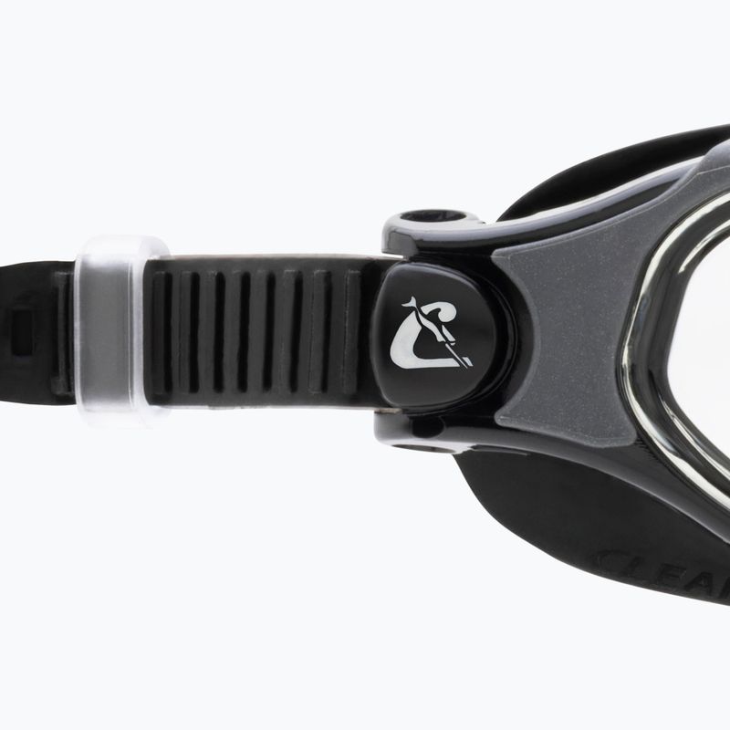 Cressi Clear Eyes swim goggles black/grey 3