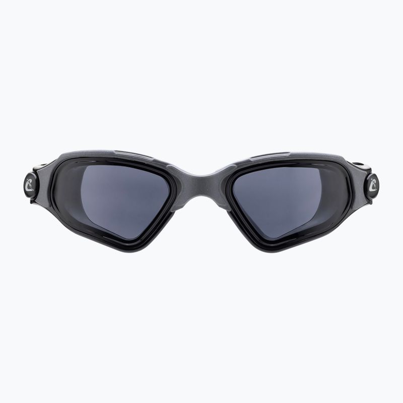 Cressi Clear Eyes swim goggles black/grey smoke 2