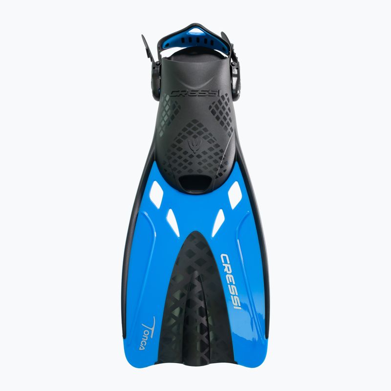 Cressi Baron + Tonga dive set black/blue 3