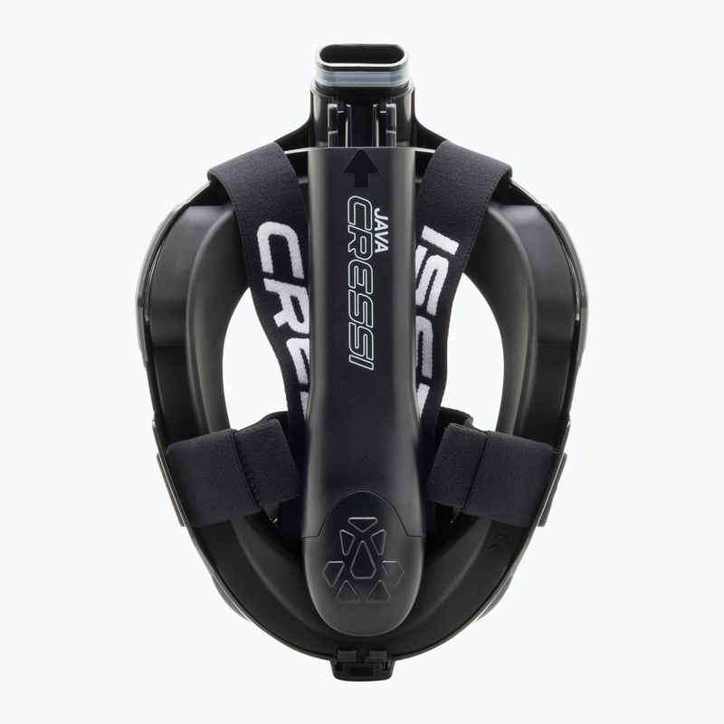 Full-face snorkelling mask Cressi Java Full Face black/black 5