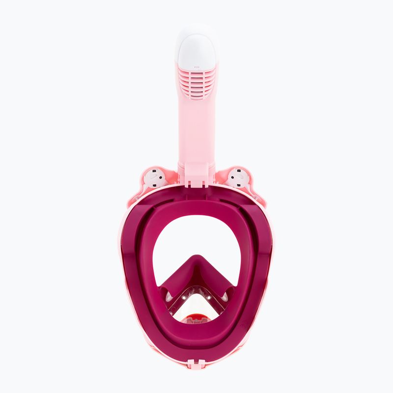 Children's full-face snorkelling mask Cressi Kiddy Full Face Jr pink/purple/white 6