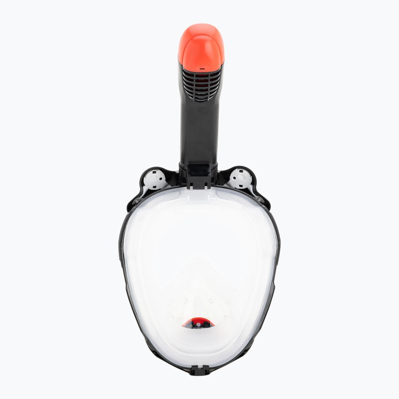 Children's full-face snorkelling mask Cressi Kiddy Full Face Jr black/clear/red 6