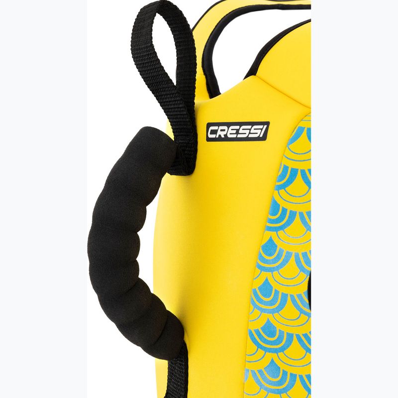 Children's swimming vest Cressi Little Turtle yellow/azure 3