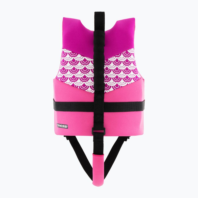 Children's swimming vest Cressi Froggy pink/lilac 2