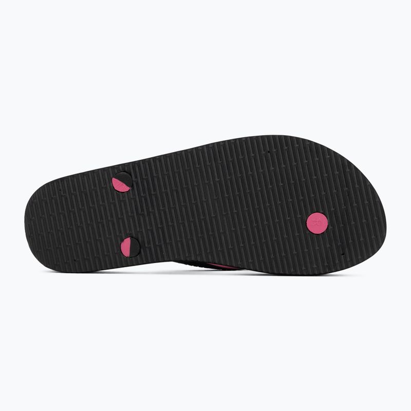 Women's flip-flops Cressi St Tropez black/fuchsia 4