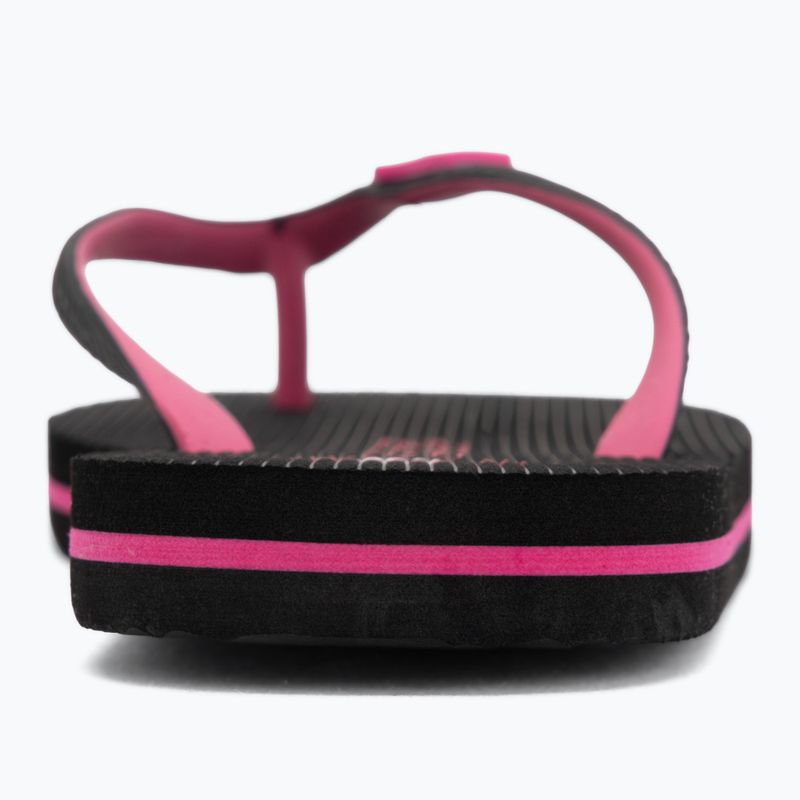 Women's flip-flops Cressi St Tropez black/fuchsia 6