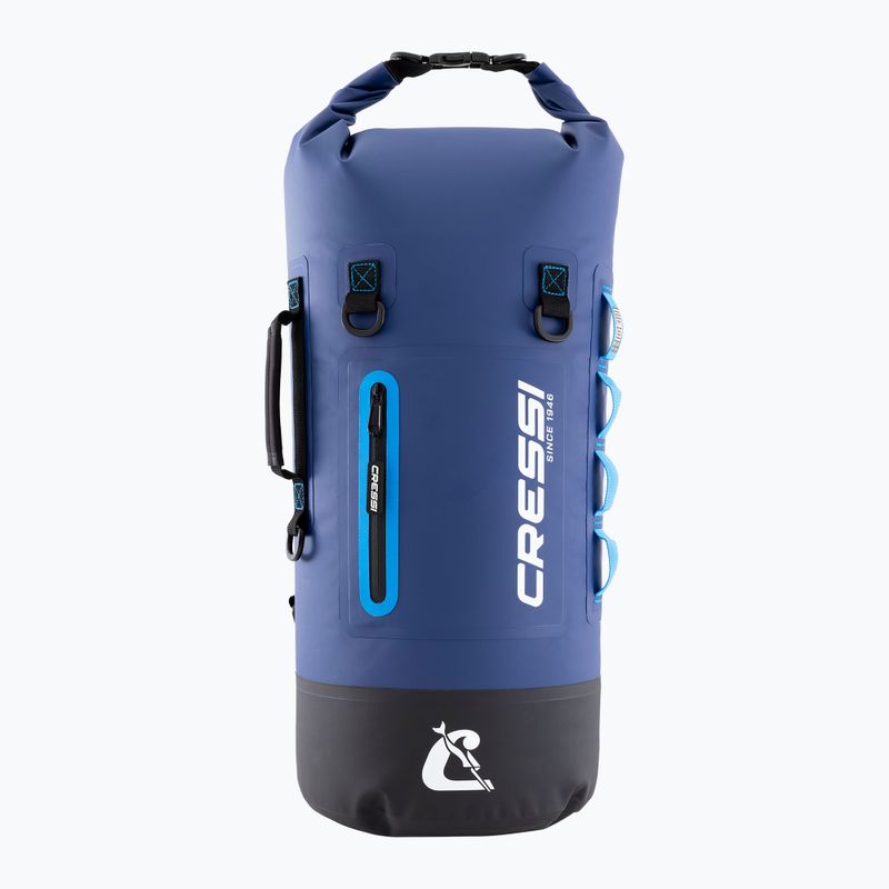 Waterproof bag Cressi Ocelot Dry Bag 30 l blue/light blue