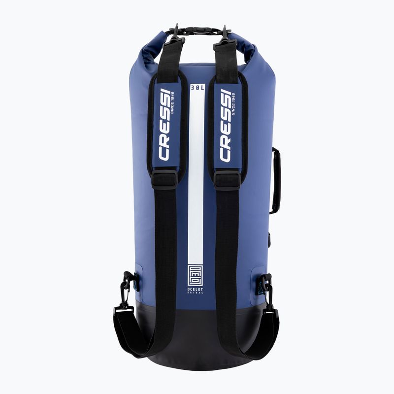 Waterproof bag Cressi Ocelot Dry Bag 30 l blue/light blue 2