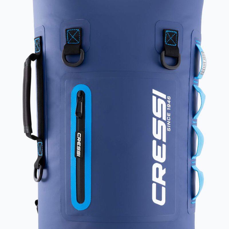 Waterproof bag Cressi Ocelot Dry Bag 30 l blue/light blue 3