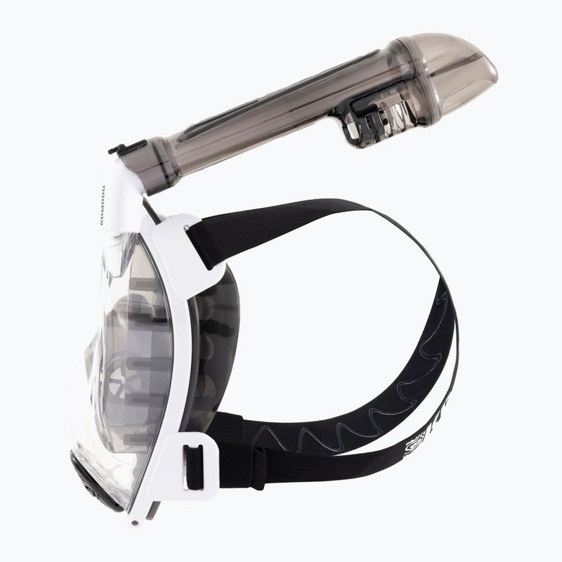 Full-face snorkelling mask Cressi Komodo Full Face white/black 6