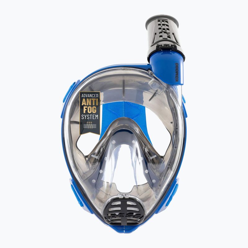 Full-face snorkelling mask Cressi Komodo Full Face blue/black 4