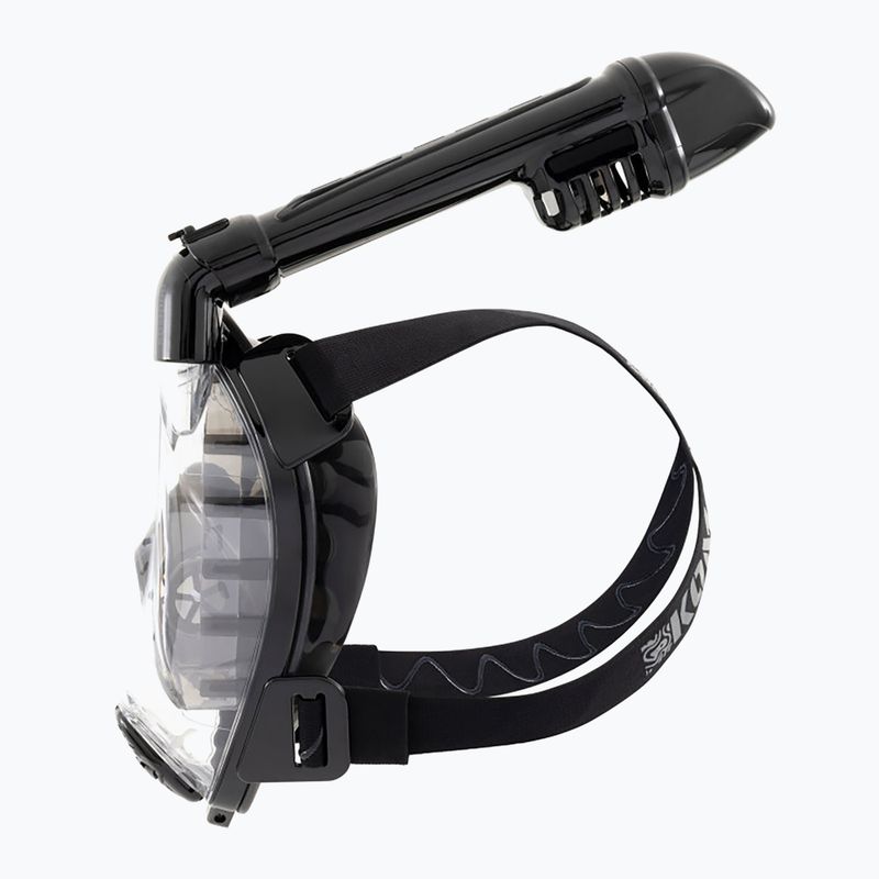 Full-face snorkelling mask Cressi Komodo Full Face black/black 5