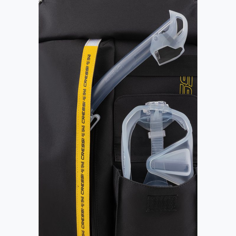 Backpack Cressi Leon 22 l black/yellow 8