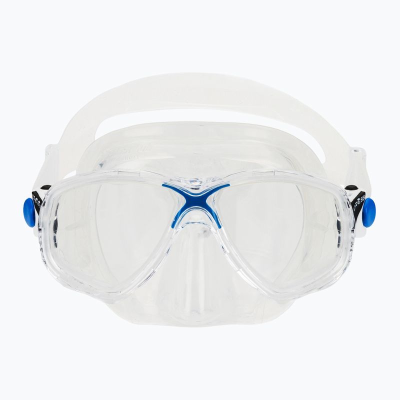 Snorkelling set Cressi Palau Marea Dry Bag Set blue/azure 3