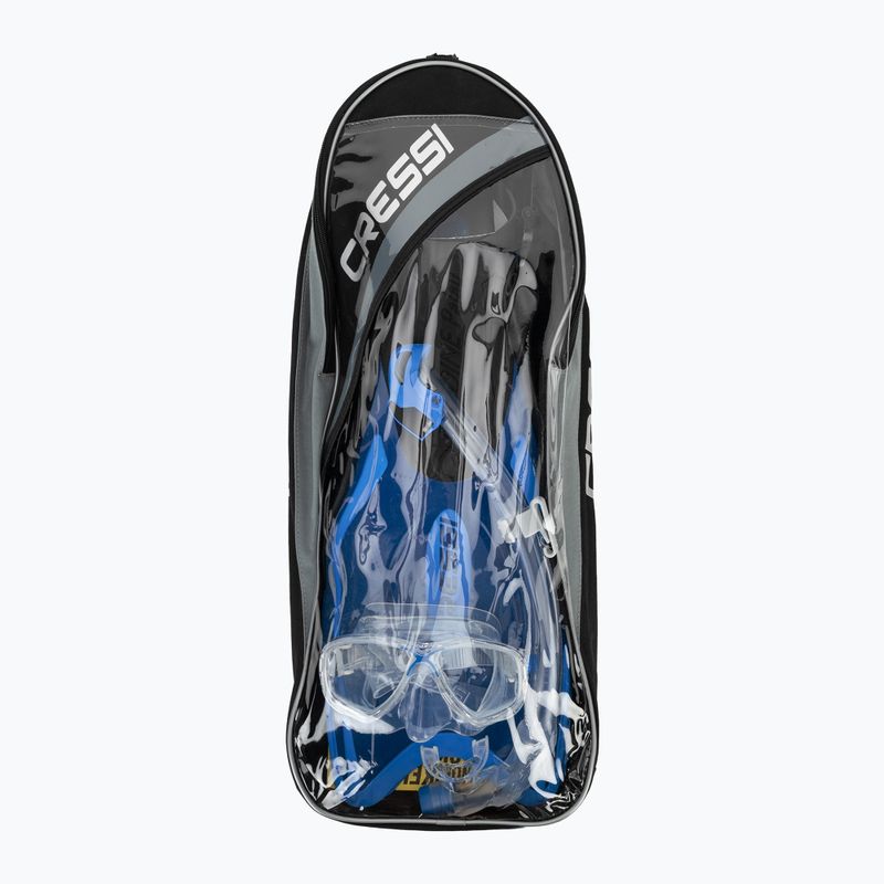 Snorkelling set Cressi Palau Marea Dry Bag Set blue/azure 14