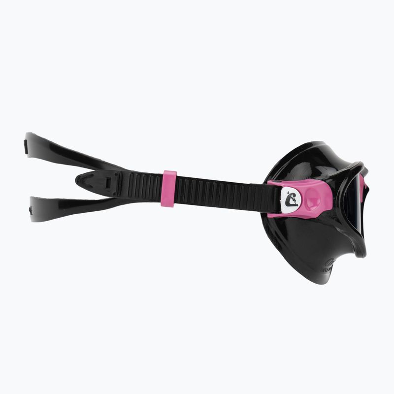 Swim mask Cressi Cobra black/black/pink smoked 3