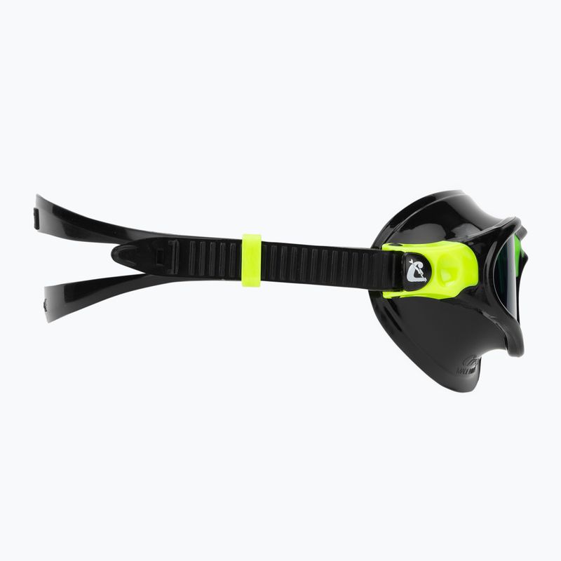 Swim mask Cressi Cobra black/black/lime smoked 3