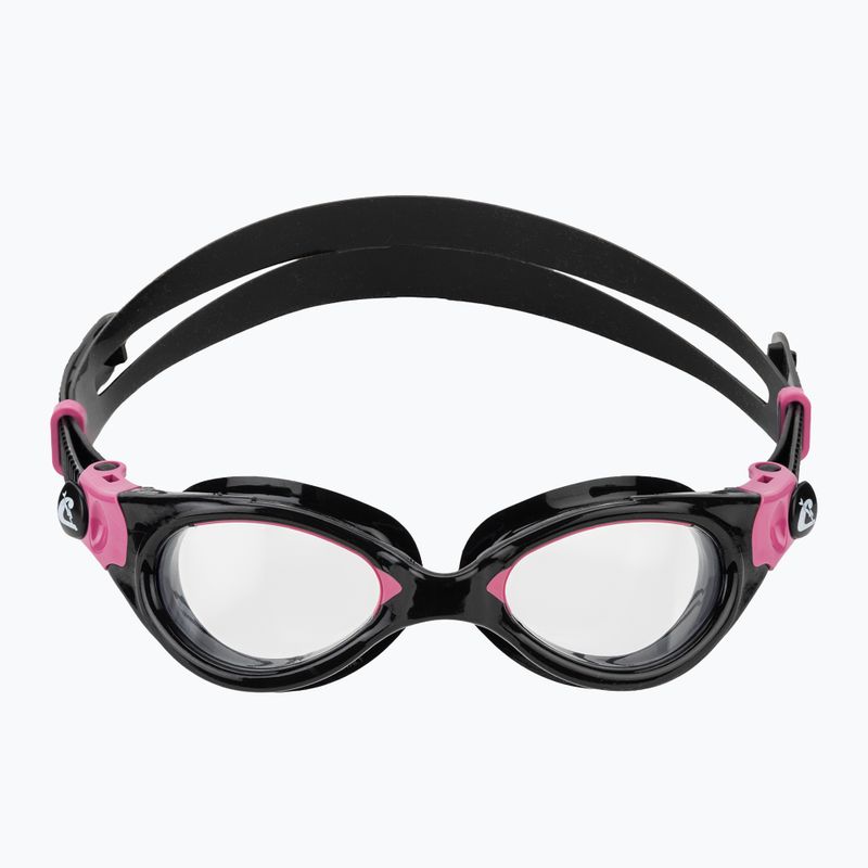 Women's swim goggles Cressi Flash black/pink 2