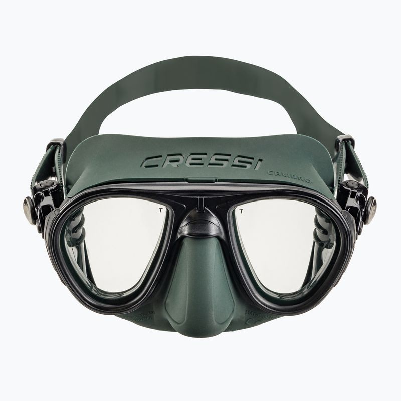 Cressi Calibro + Corsica diving set green DS439850 3