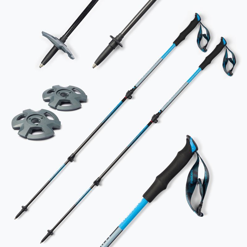 Masters Dolomiti Calu trekking poles blue 01S4119 7