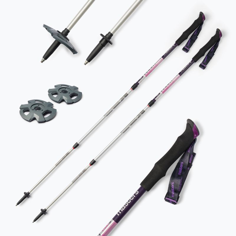 Masters Trekking Pole Summit Light Woman silver 01S4619 women's trekking poles 7