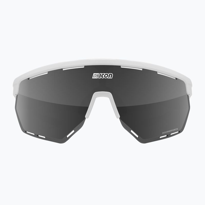 SCICON Aerowing white gloss/scnpp multimirror silver cycling glasses EY26080802 3