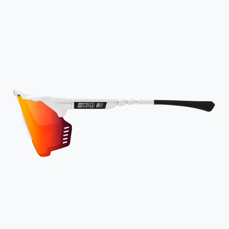 SCICON Aeroshade Kunken white gloss/scnpp multimirror red cycling glasses EY31060800 4
