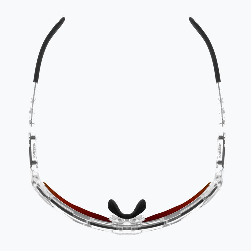 SCICON Aeroshade Kunken crystal gloss/scnpp monogram multimirror red cycling glasses EY31130700 6