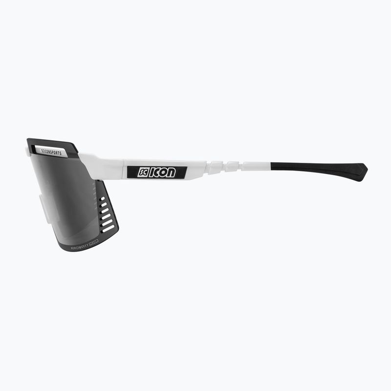 SCICON Aerowatt Foza white gloss/scnpp multimirror silver cycling glasses EY38080800 4
