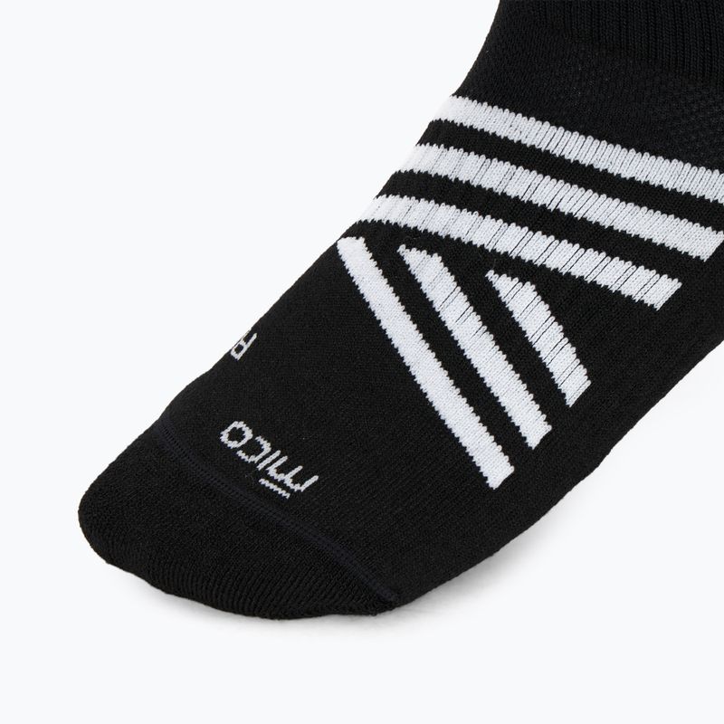 Ski socks Mico Heavy Weight Superthermo Primaloft Merino Ski nero bianco 3